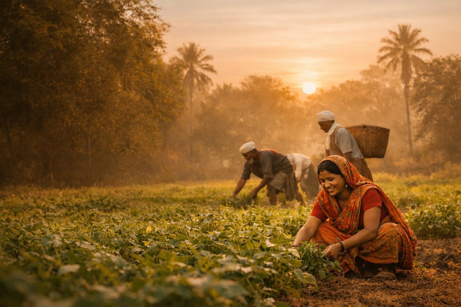 Fresh Vegetables Basket